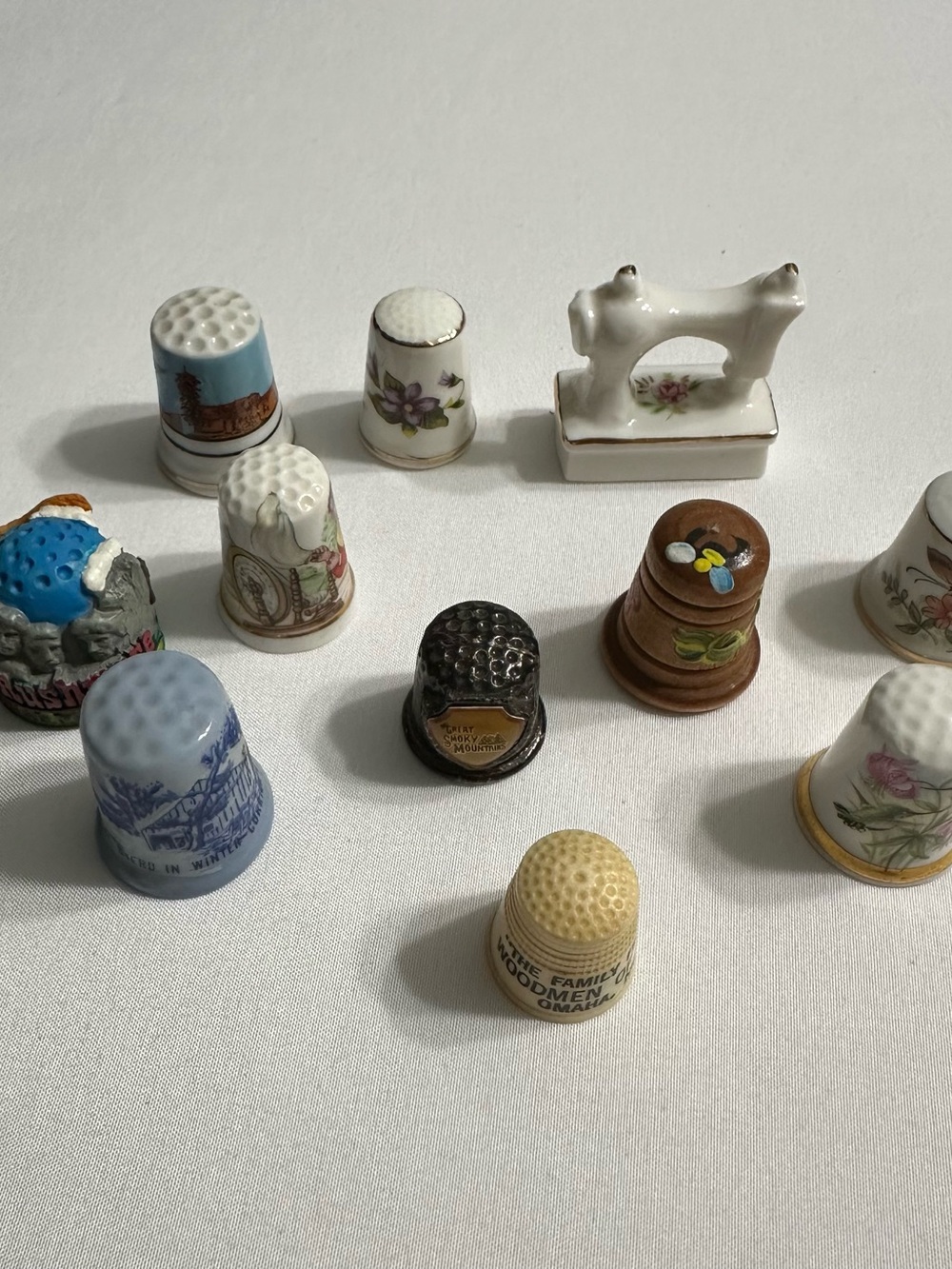 vintage Thimbles lot of 10